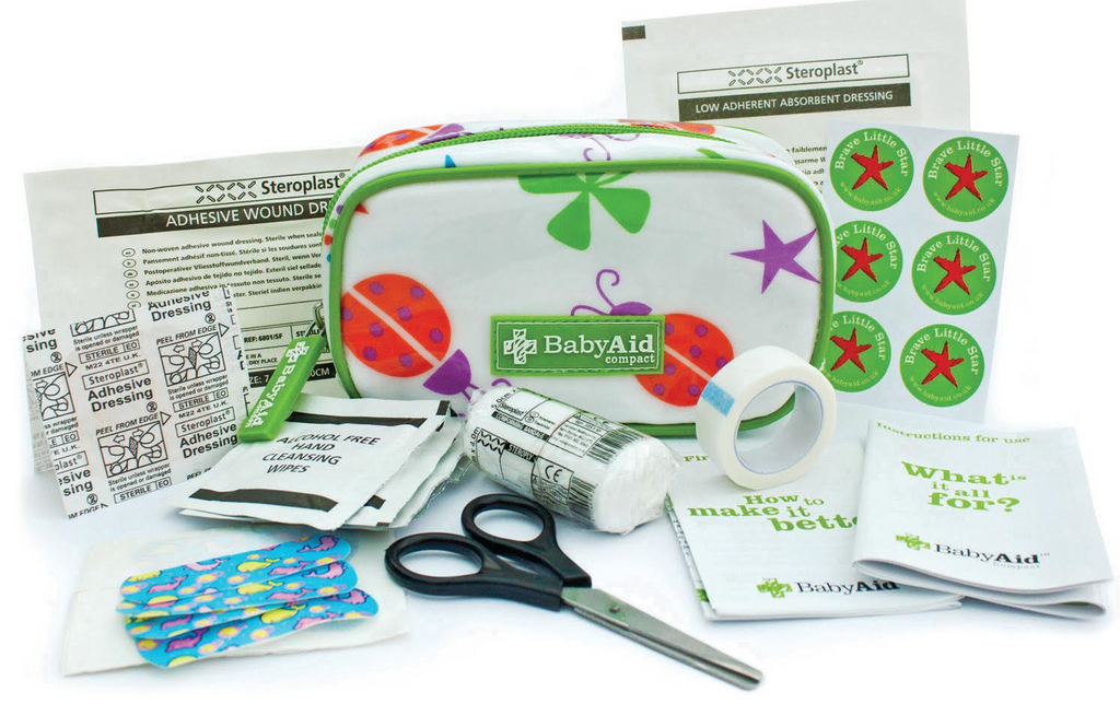 Share Baby Aid Compact First Aid Kit For Kids on the Go Family, Nanny, Granny, Holiday